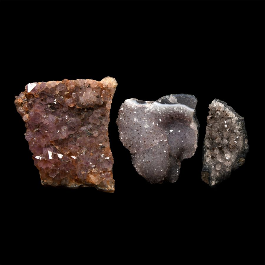 Natural History - Amethyst Crystal Section Group