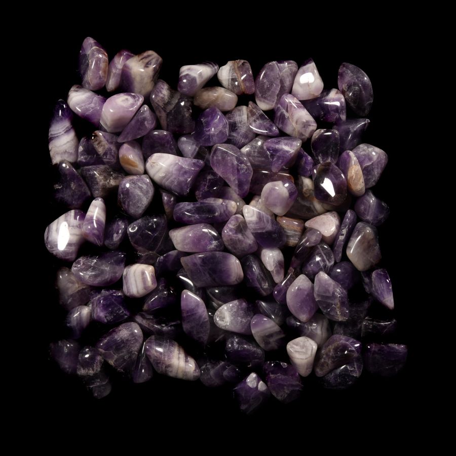 Natural History - Polished Amethyst Crystal Group