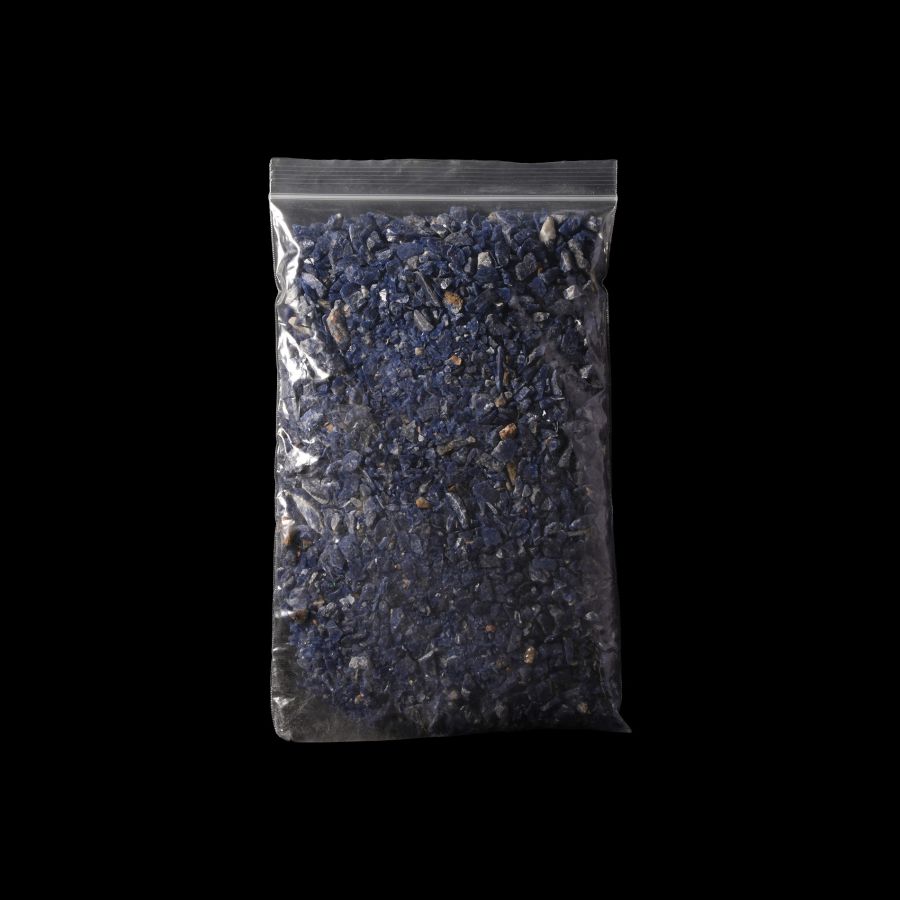 Natural History - A Large Quantity of Blue Sodalite Mineral Chips