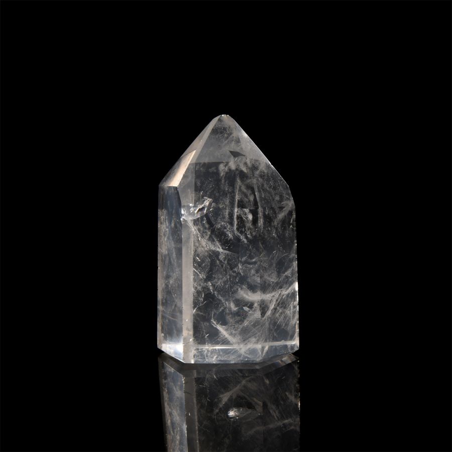 Natural History - Large Cut and Polished Quartz Crystal Point