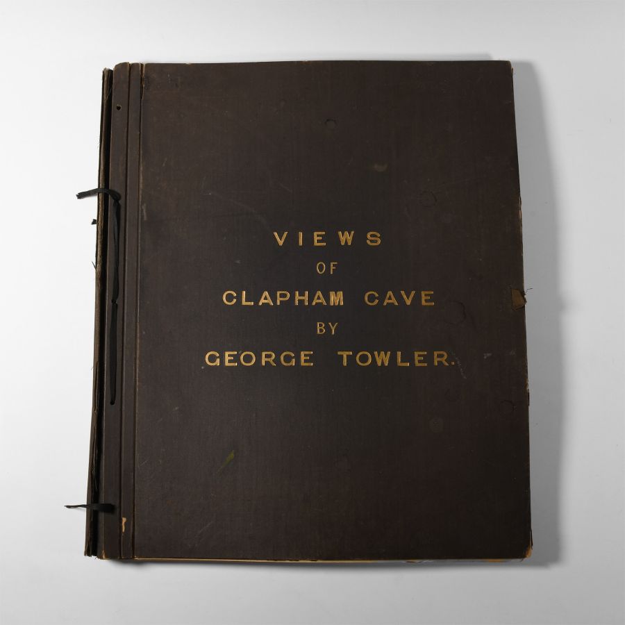 Natural History Books - Towler - Views of Clapham Cave
