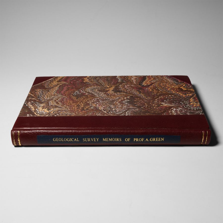 Natural History Books - Green - Memoirs of the Geological Survey