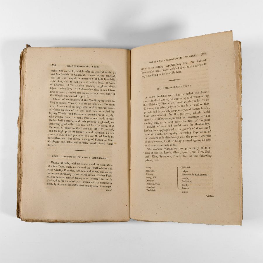 Natural History Books - Farey - General View of the Agriculture and Minerals of Derbyshire