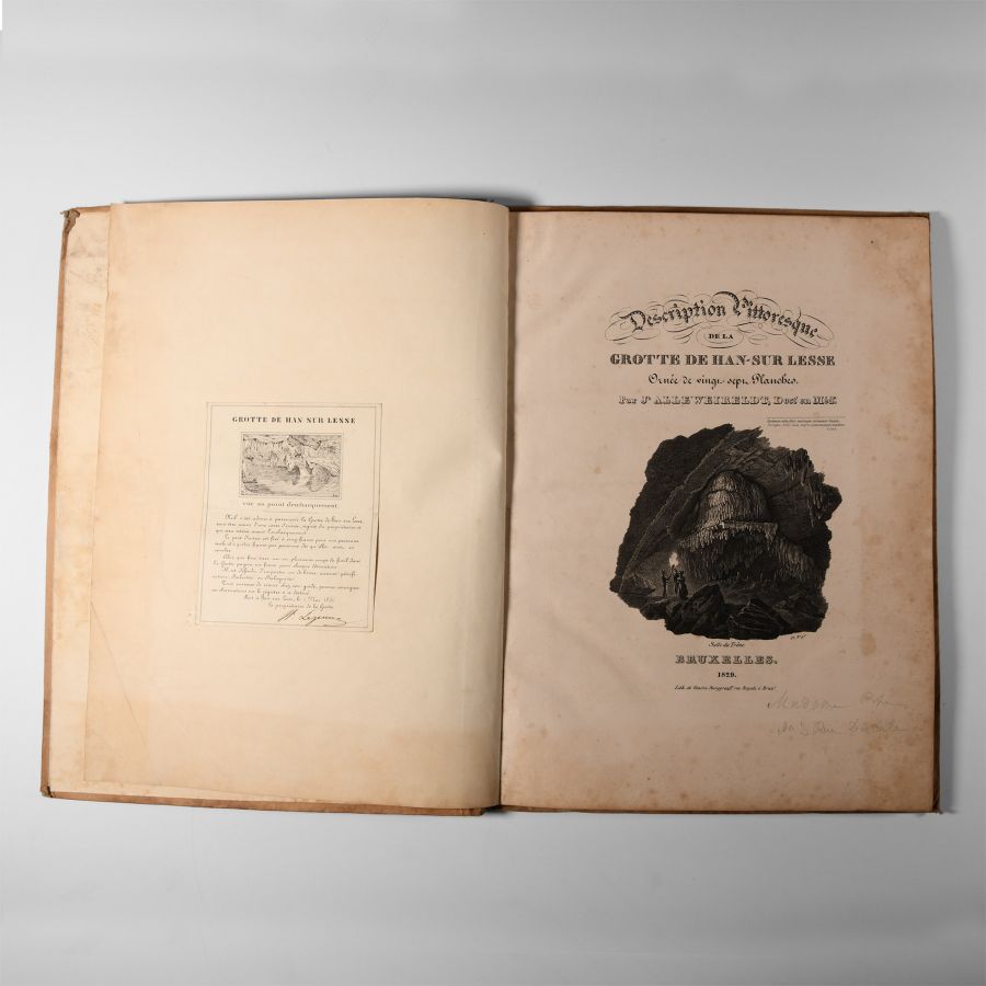Natural History Books - Alleweireldt - Description Pittoresque de la Grotte de Han-sur-Lesse
