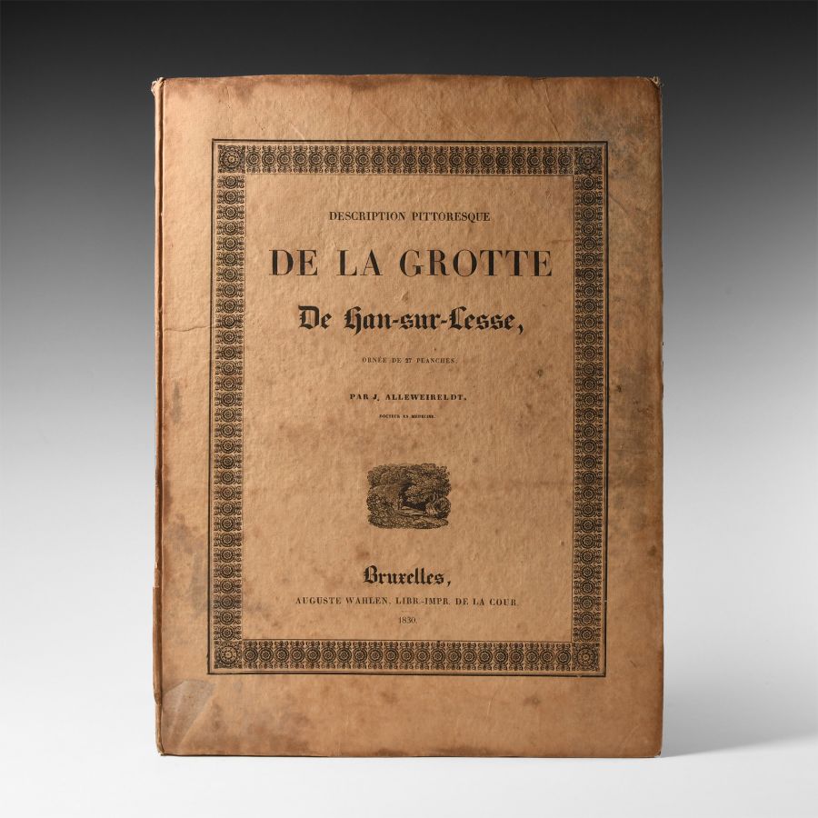 Natural History Books - Alleweireldt - Description Pittoresque de la Grotte de Han-sur-Lesse