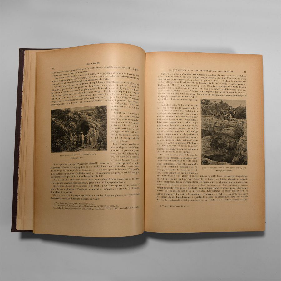 Natural History Books - Martell - Les Abimes
