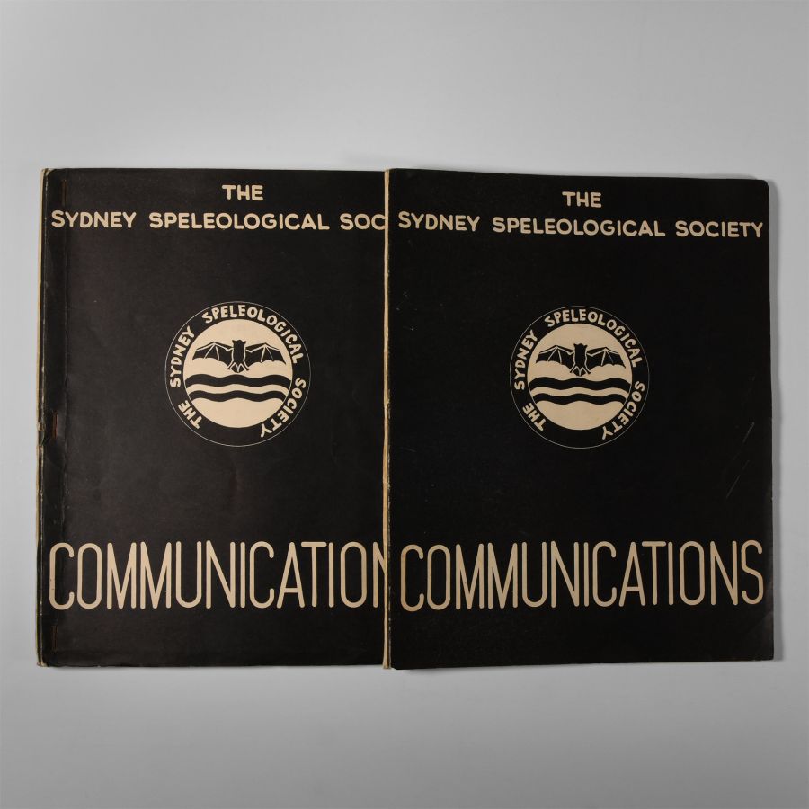 Natural History Books - Sydney Speleological Society - Communications, Volumes 1-2