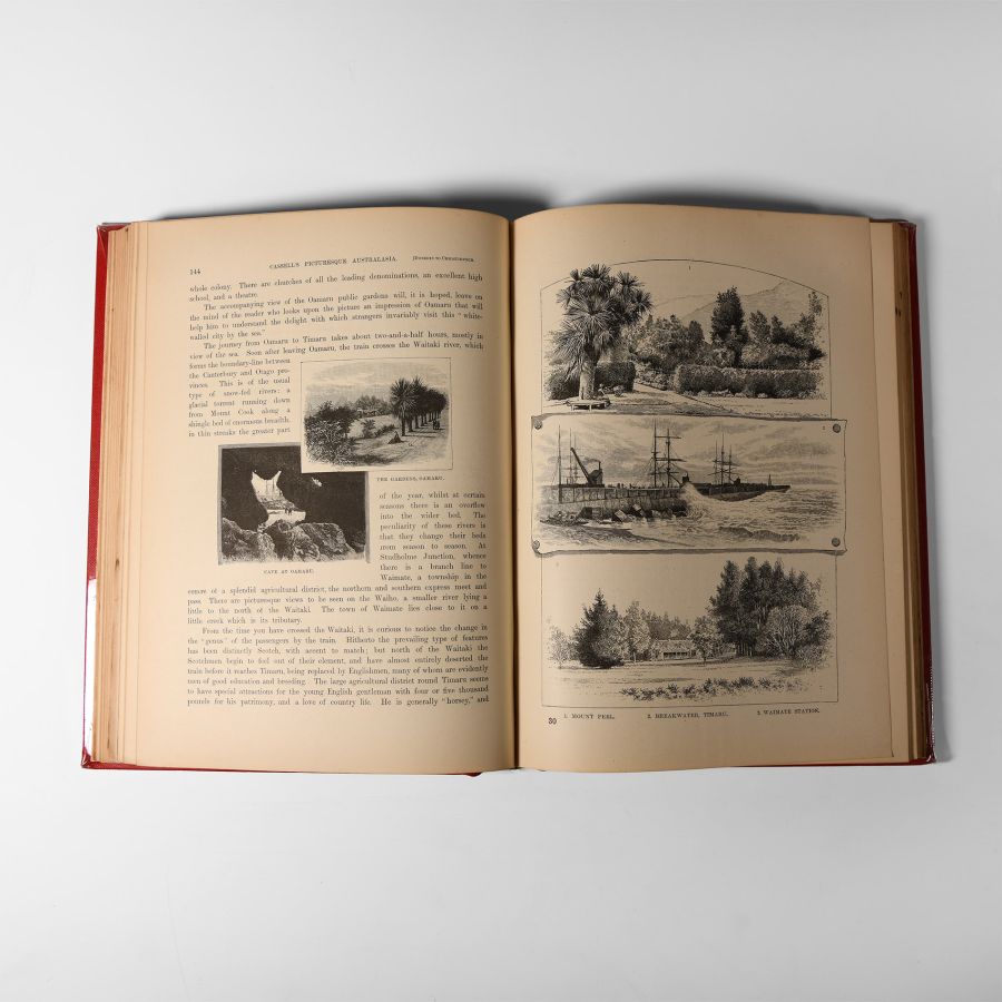 Natural History Books - Morris - Cassell's Picturesque Australia, Volume 2