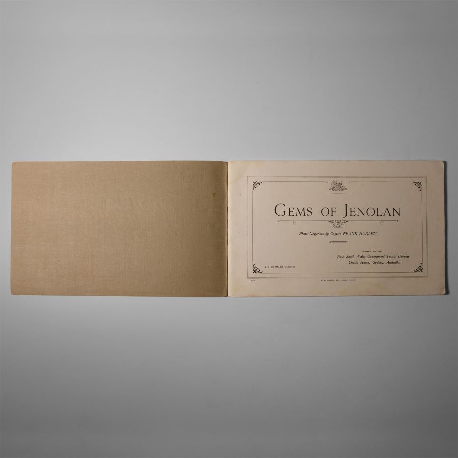 Natural History Books - Hurley - Gems of Jenolan