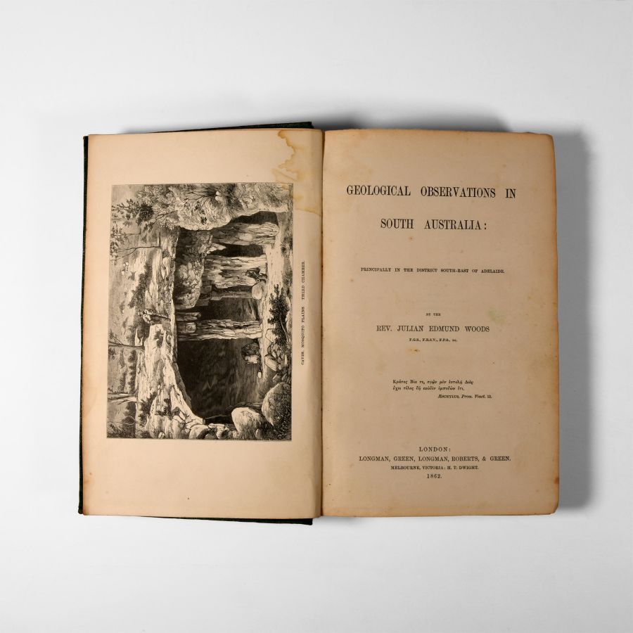 Natural History Books - Woods - Geological Observations in South Australia
