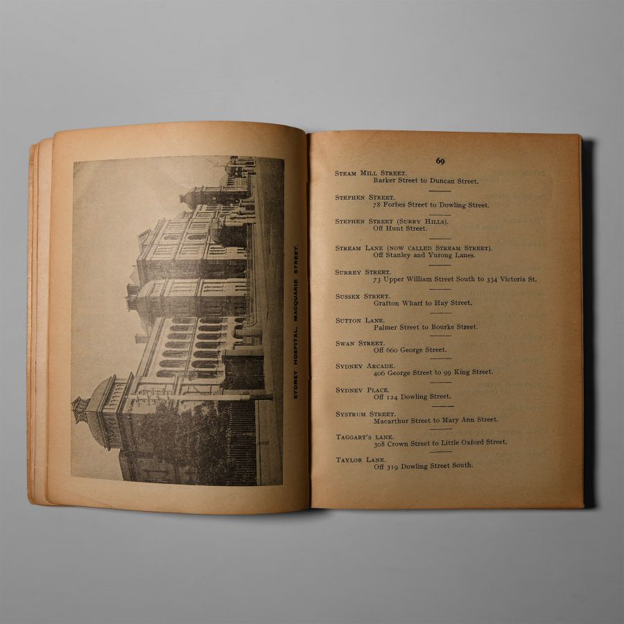 Natural History Books - Webb - Guide to the City of Sydney