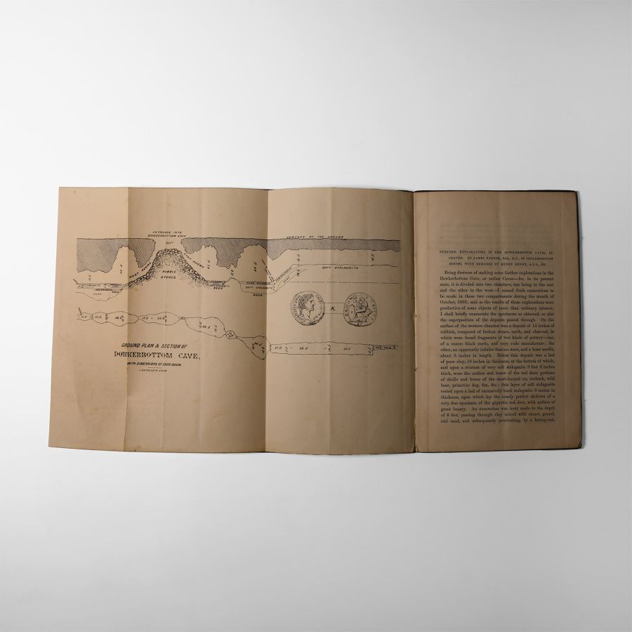 Natural History Books - Farrer - Further Explorations in the Dowkerbottom Caves
