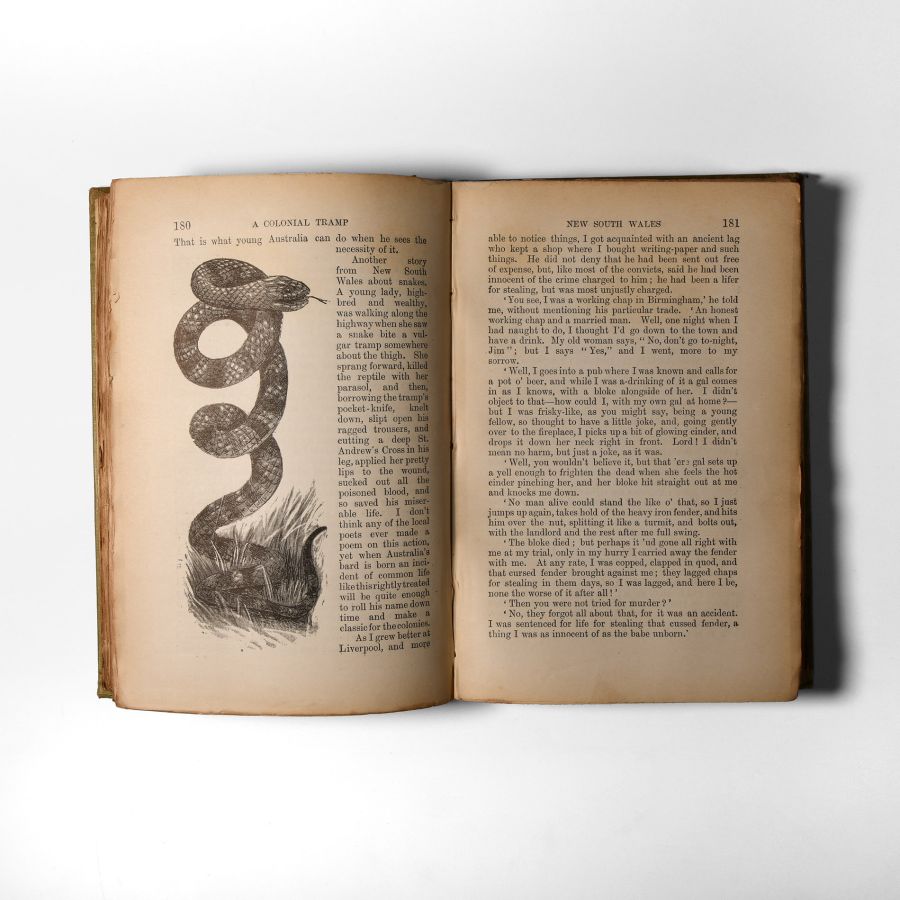 Natural History Books - Nisbet - A Colonial Tramp