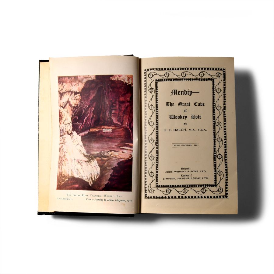 Natural History Books - Balch - Mendip The Great Cave of Wookey Hole
