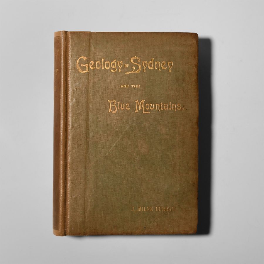 Natural History Books - Curran - Australia, Geology of Sydney and the Blue Mountains