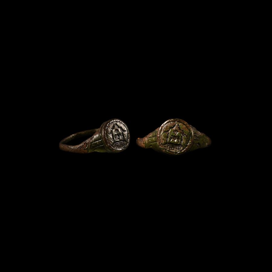 Medieval Ring with Building