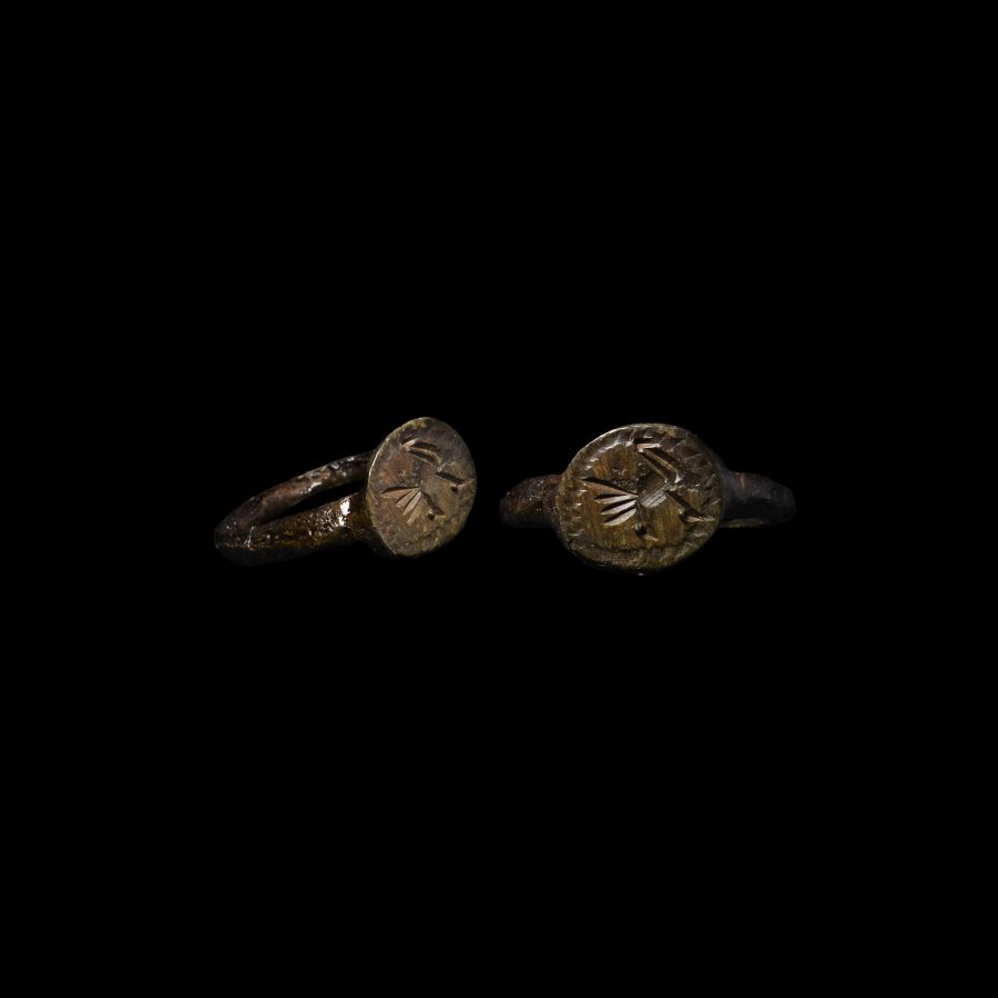 Medieval Ring with Bird