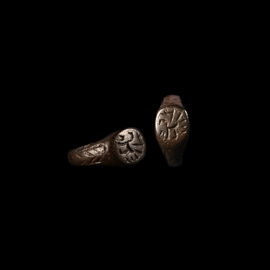 Medieval Ring with Bird