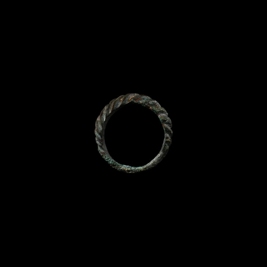 Viking Period Faux Twist Ring
