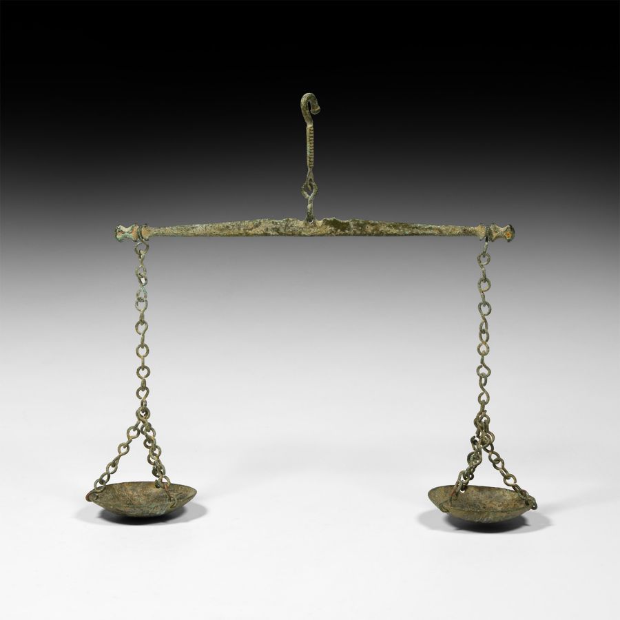 Roman Balance Scales Pair