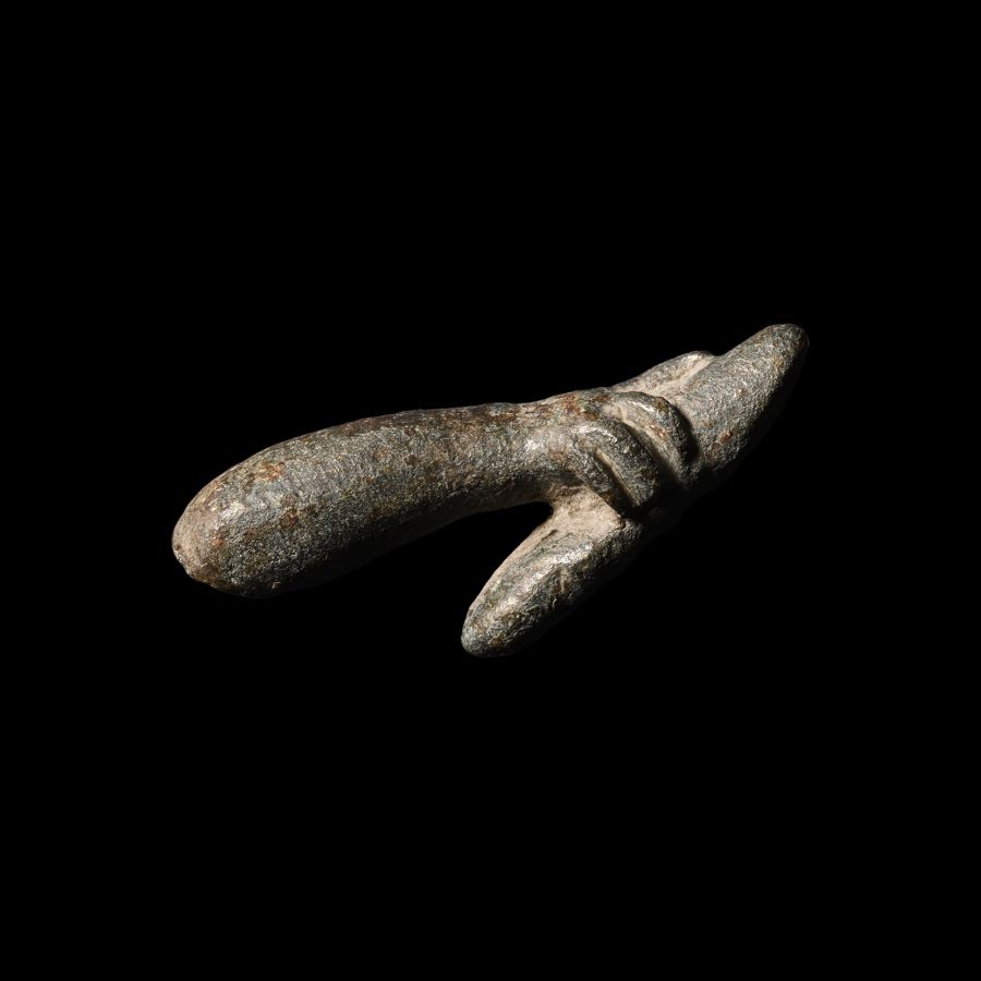 Roman Zeus Statuette Hand Holding Thunderbolt