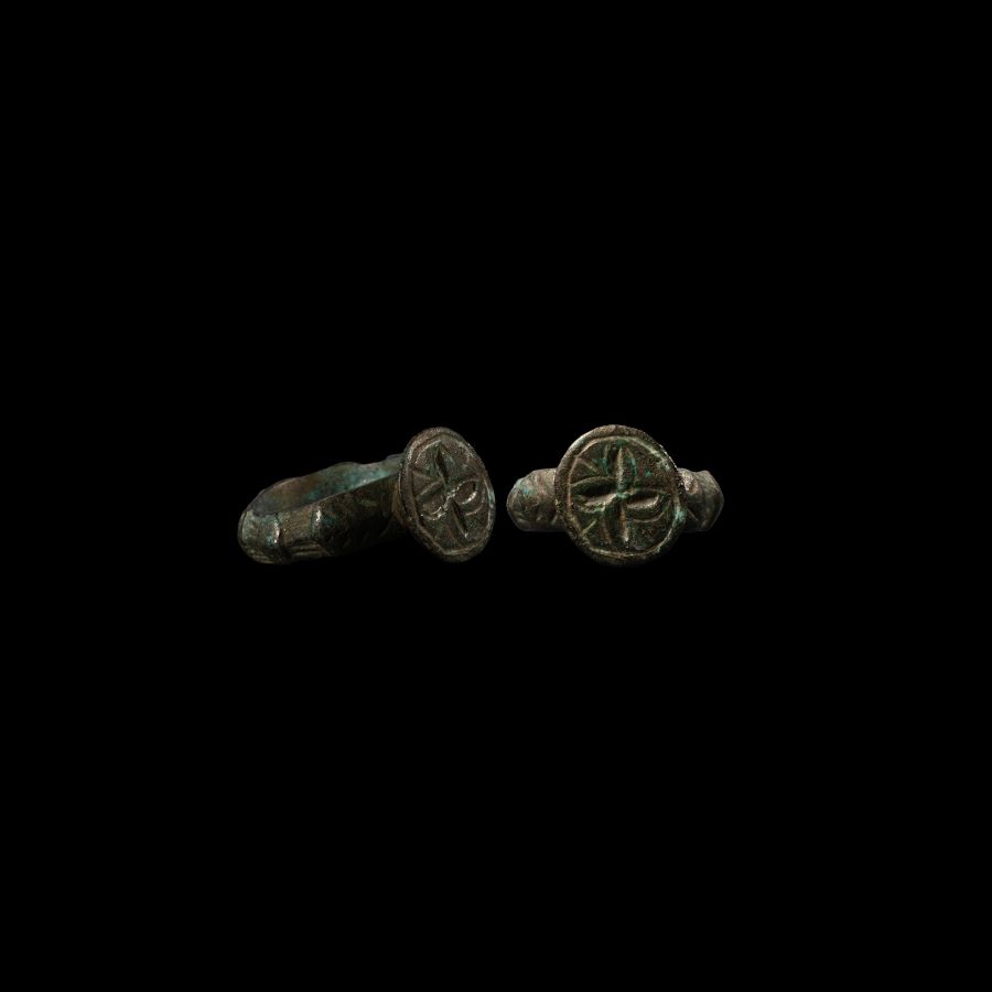 Medieval Ring with Cross