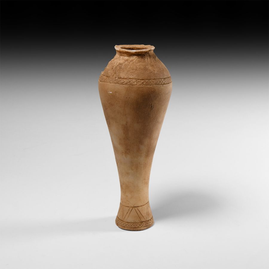 Egyptian Alabaster Hes-vase