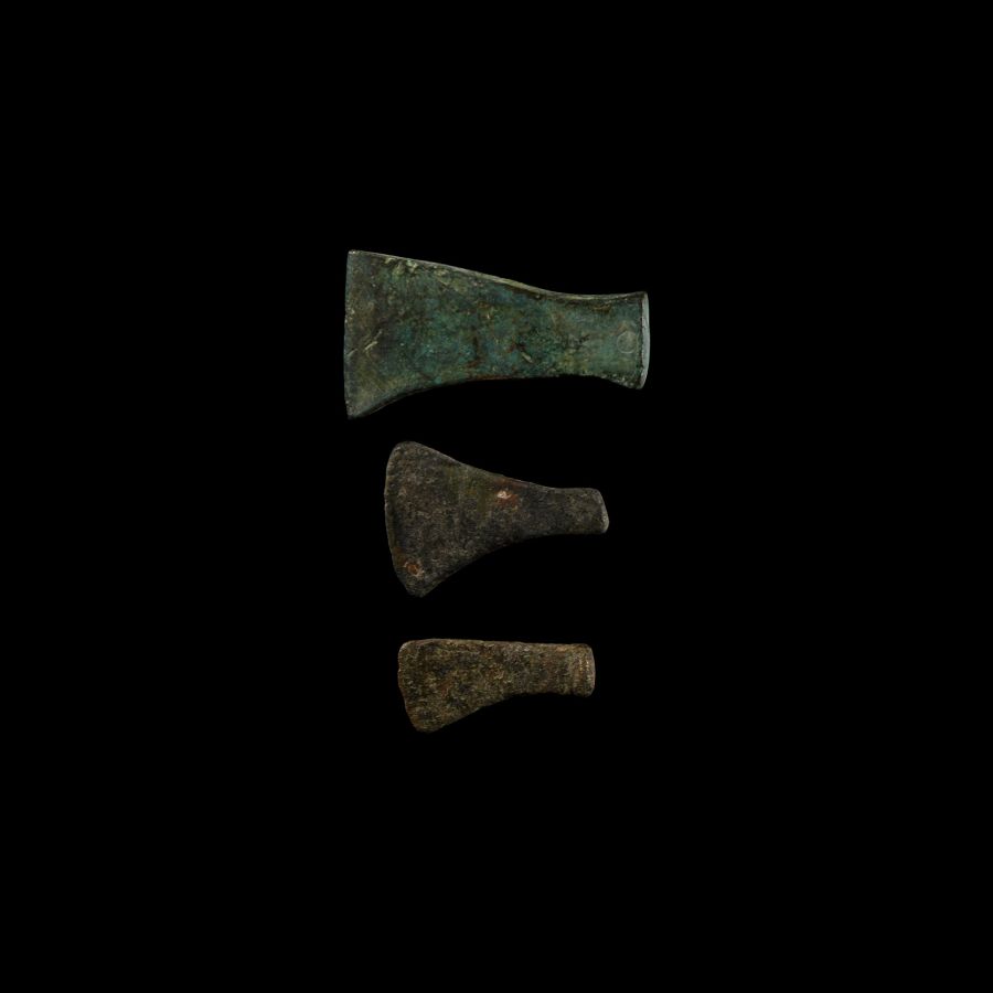 Iron Age Celtic Axe Pendant Group