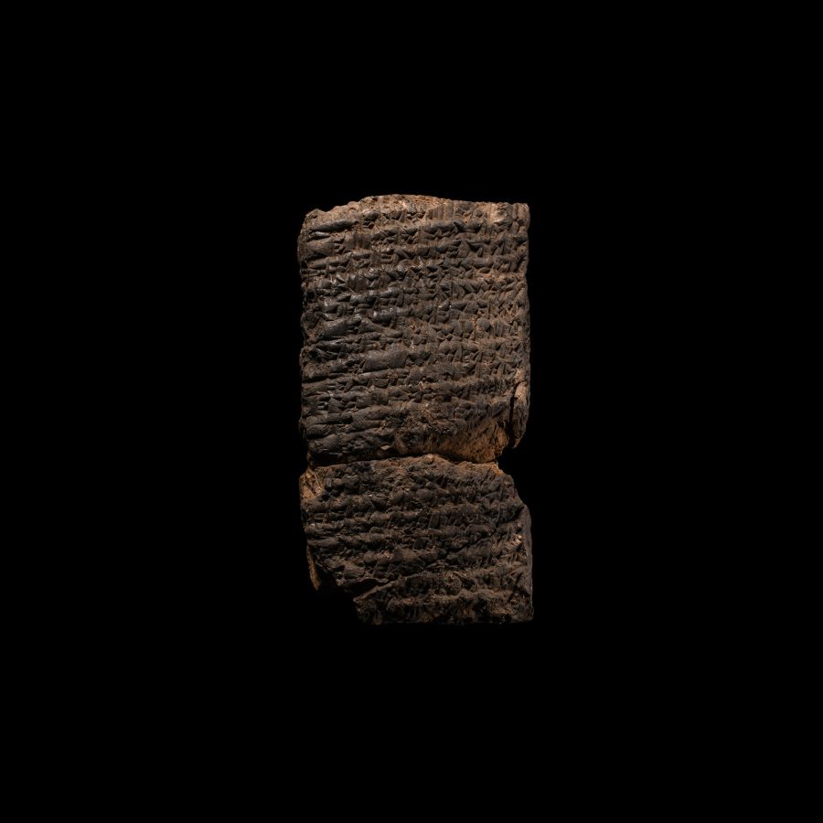 Western Asiatic Cuneiform Tablet, A Letter from Karariya to Taridum a Servant of King Iluni
