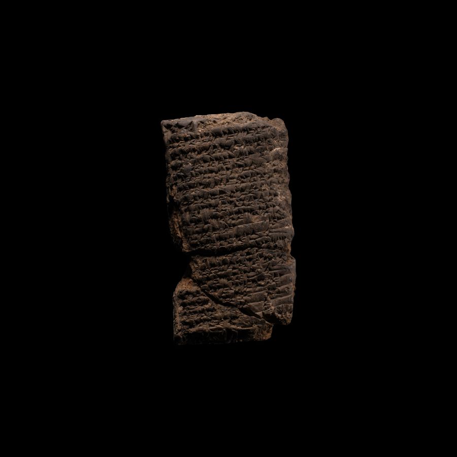 Western Asiatic Cuneiform Tablet, A Letter from Karariya to Taridum a Servant of King Iluni