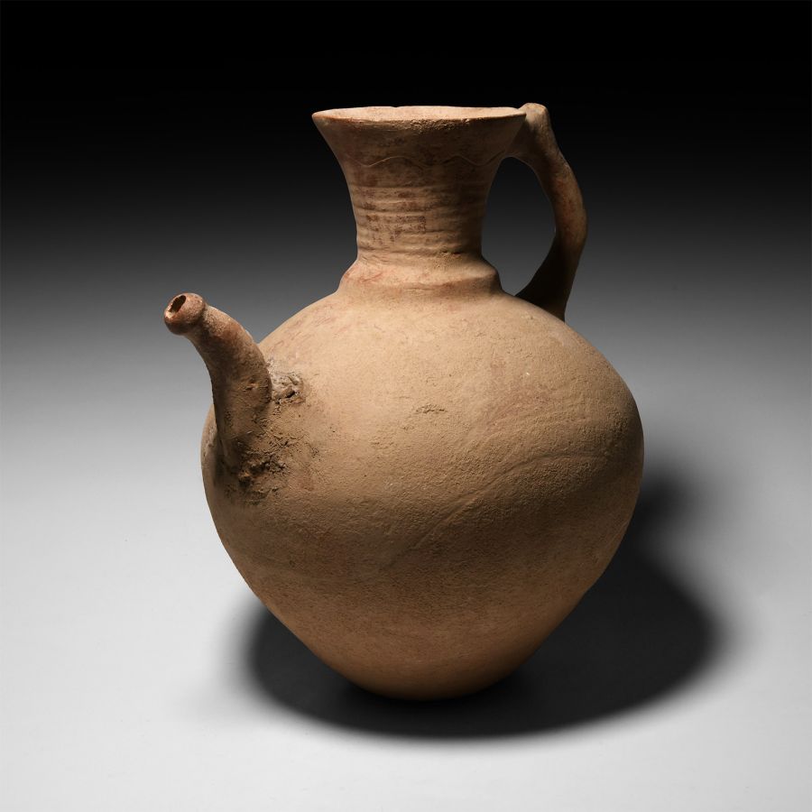 Large Amlash Spouted Vessel