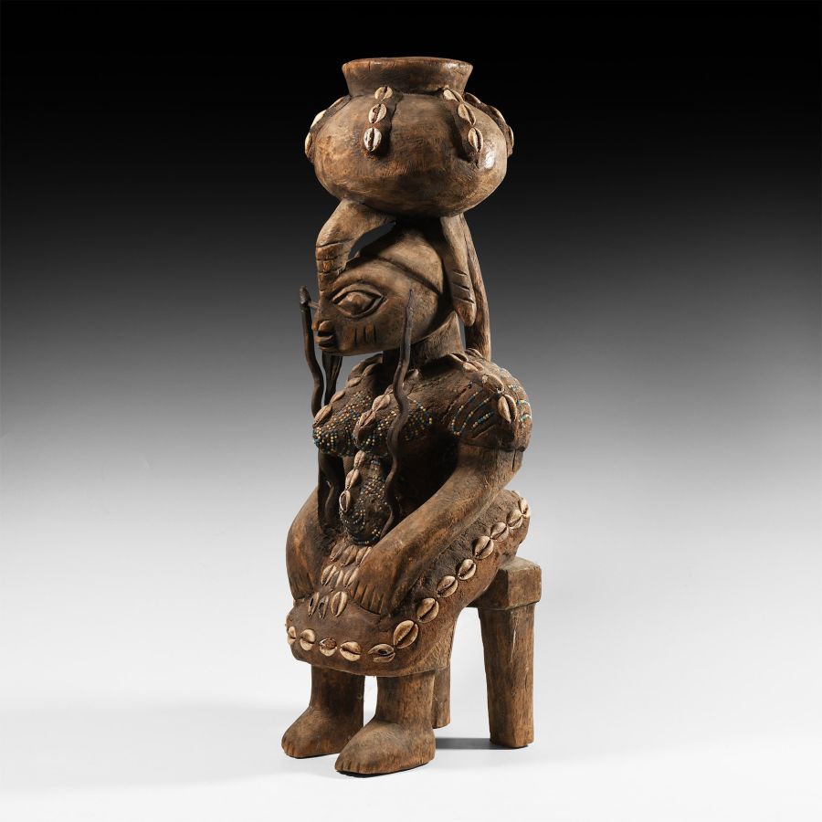 Senufo Seated Female Figure
