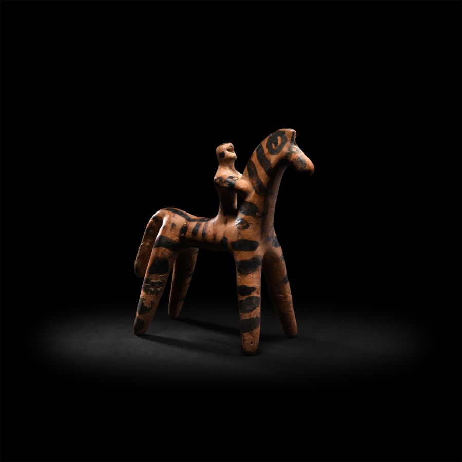 Boeotian Horse and Rider