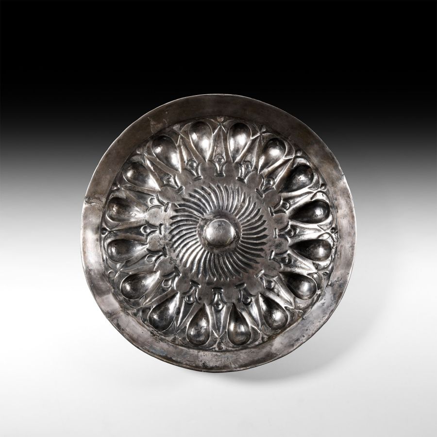 Pre-Achaemenid Silver Phiale Mesomphalos