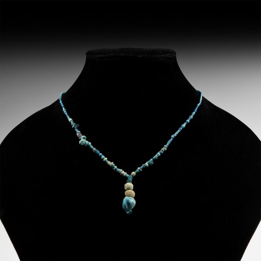 Achaemenid Faience and Other Bead Necklace