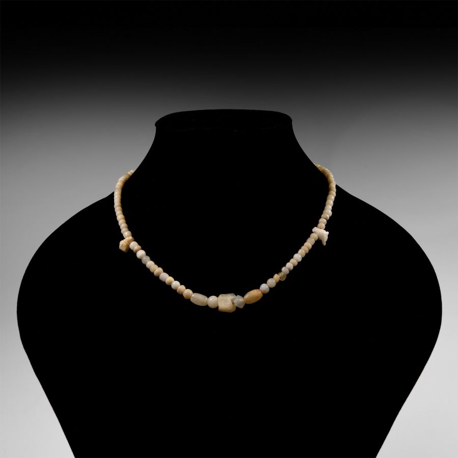 Western Asiatic Stone Bead Necklace