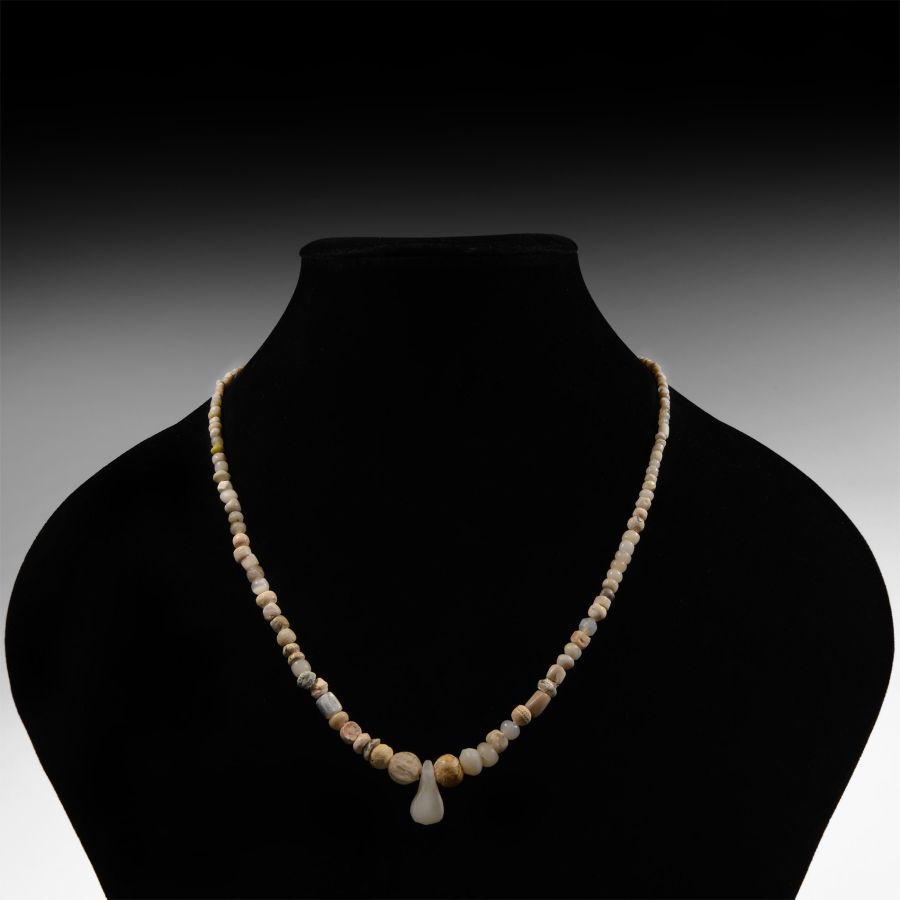 Western Asiatic Stone Bead Necklace