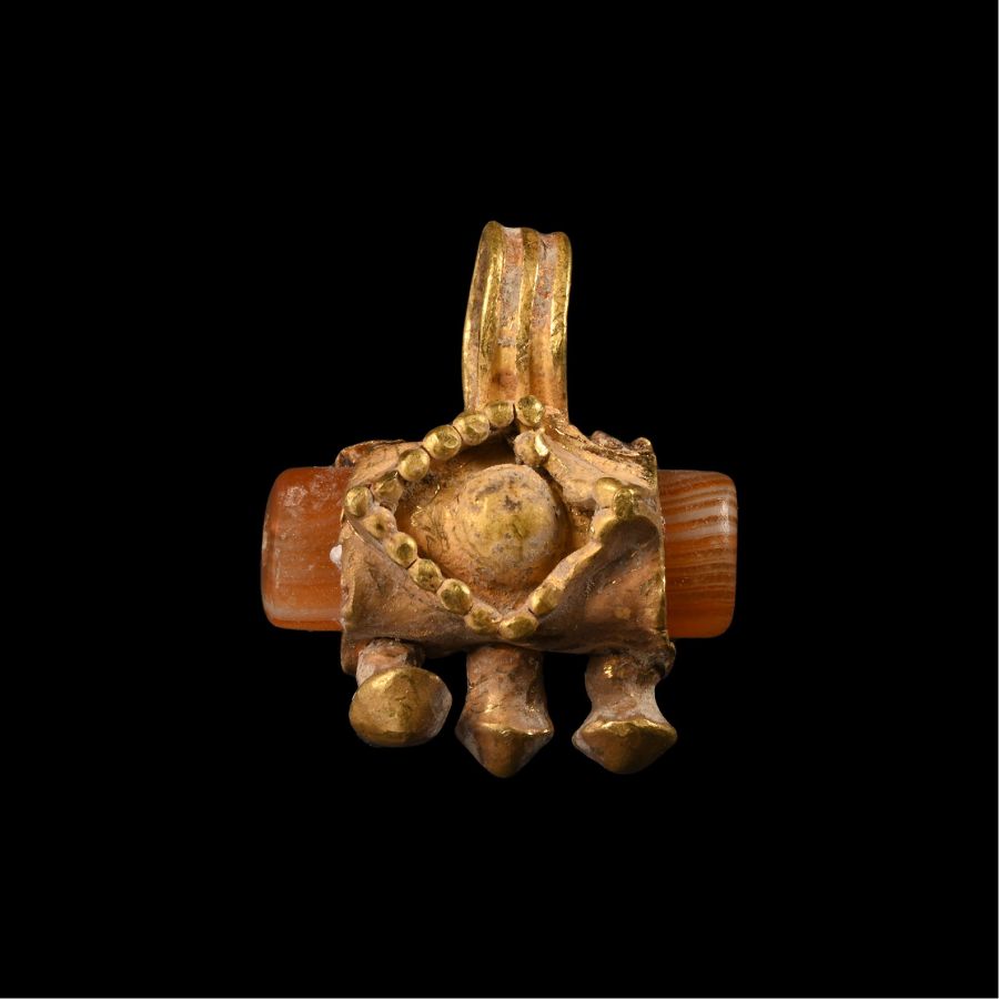 Western Asiatic Gold Pendant