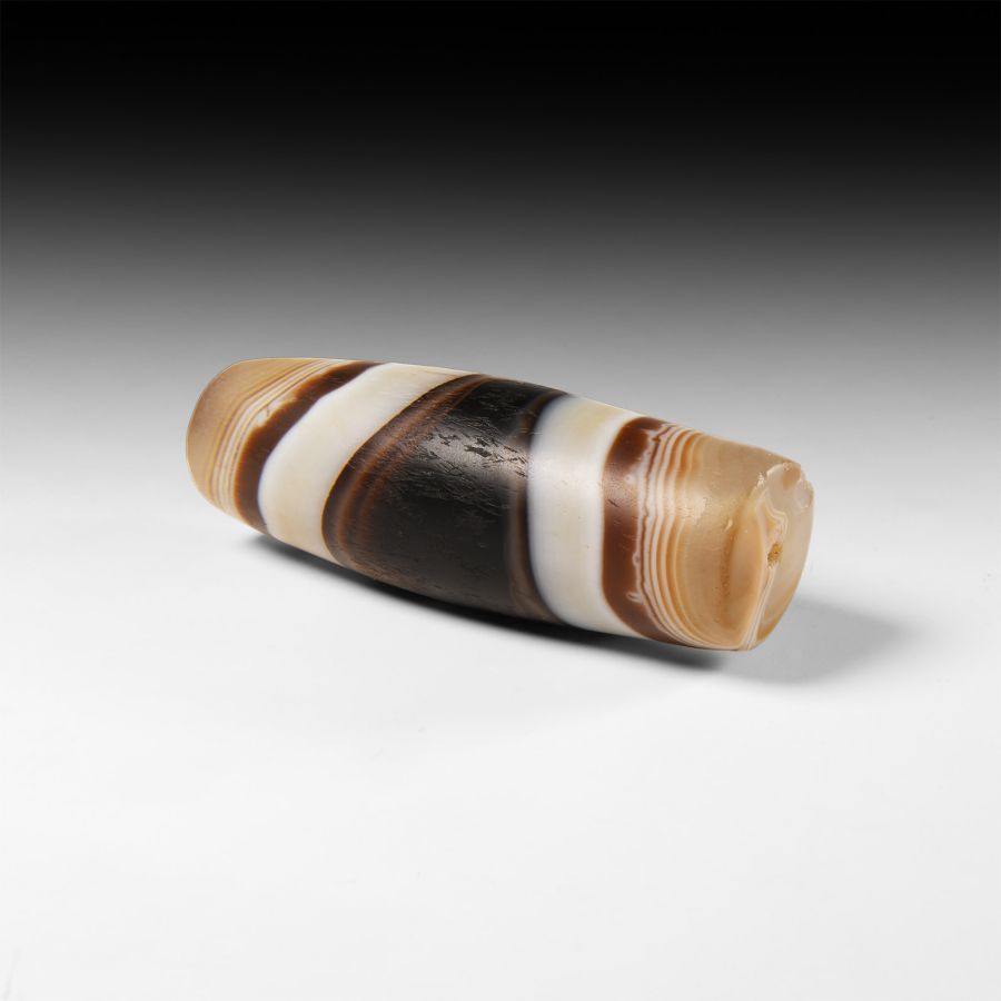 Western Asiatic Style Giant Agate Bead