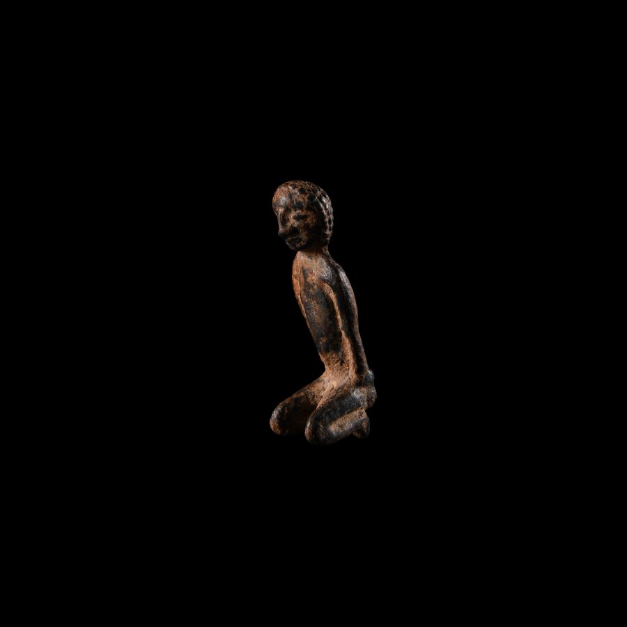 Roman Statuette of a Bound Barbarian Captive