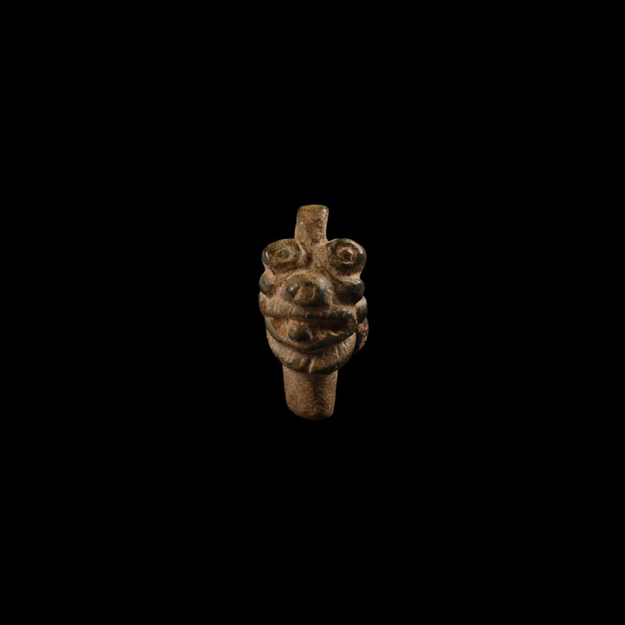 Western Asiatic Pazuzu Head Amulet