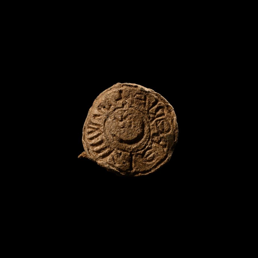 Medieval Lead Seal Matrix