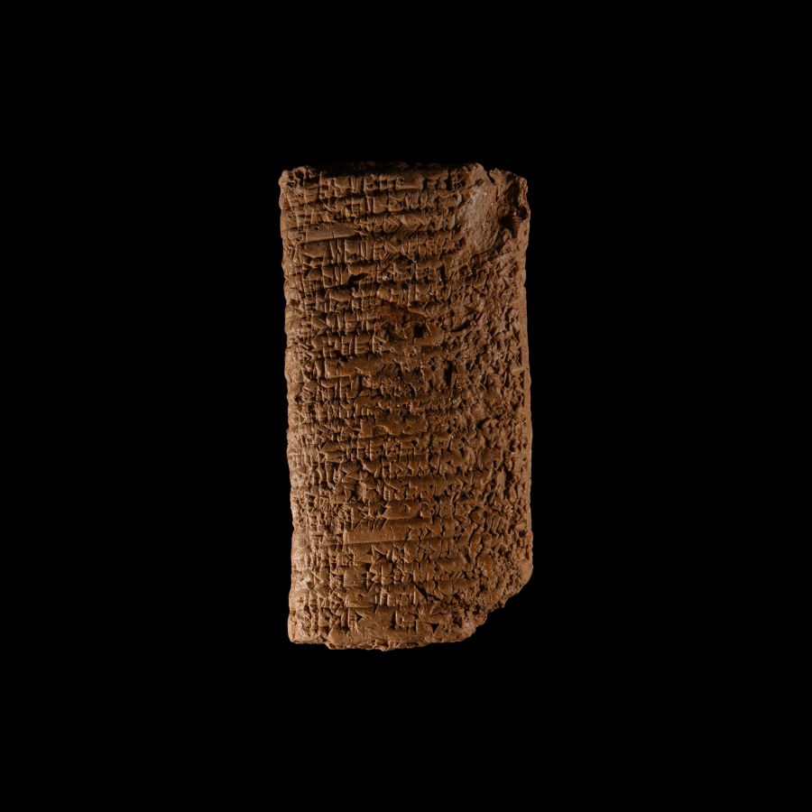 Old Babylonian Cuneiform Tablet, a Letter from Šamaš-nasir to Iluni King of Ešnunna Concerning the People of Zibbatum
