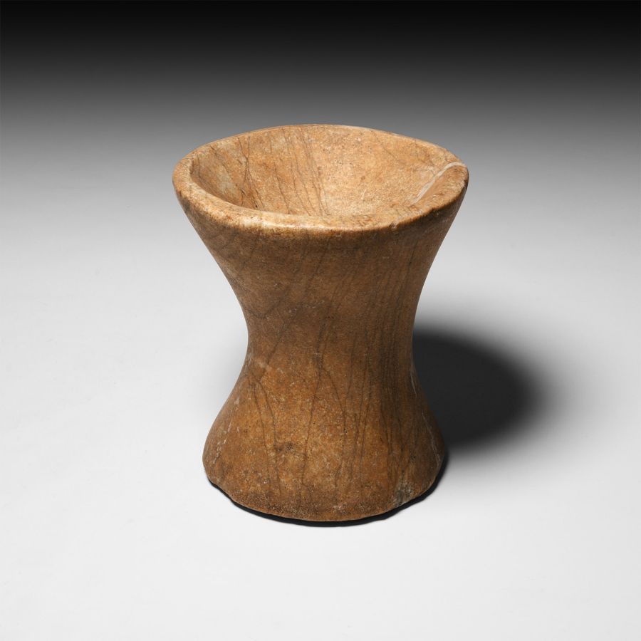 Bactrian Alabaster Offering Cup