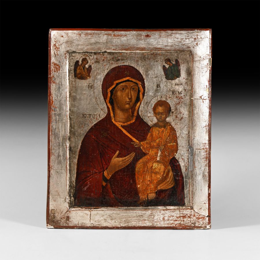 Russian Icon of the Hodegetria of Constantinople