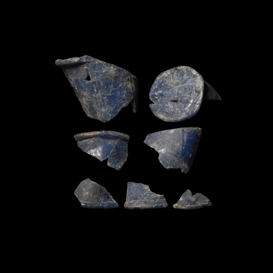 Egyptian Offering Cup Fragment Group