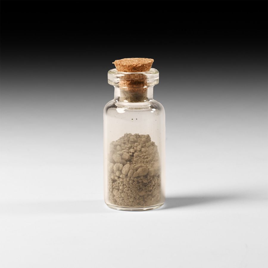 Natural History - NWA 13306 Moon Dust in Glass Vial