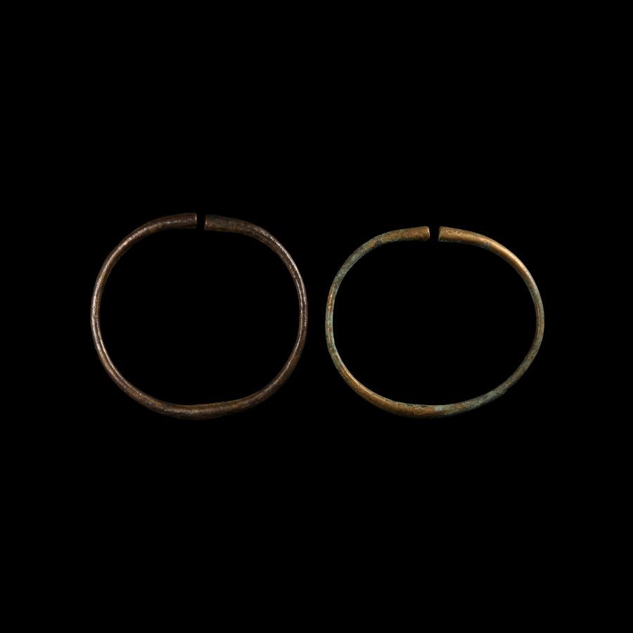 Bronze Age Bracelet Pair