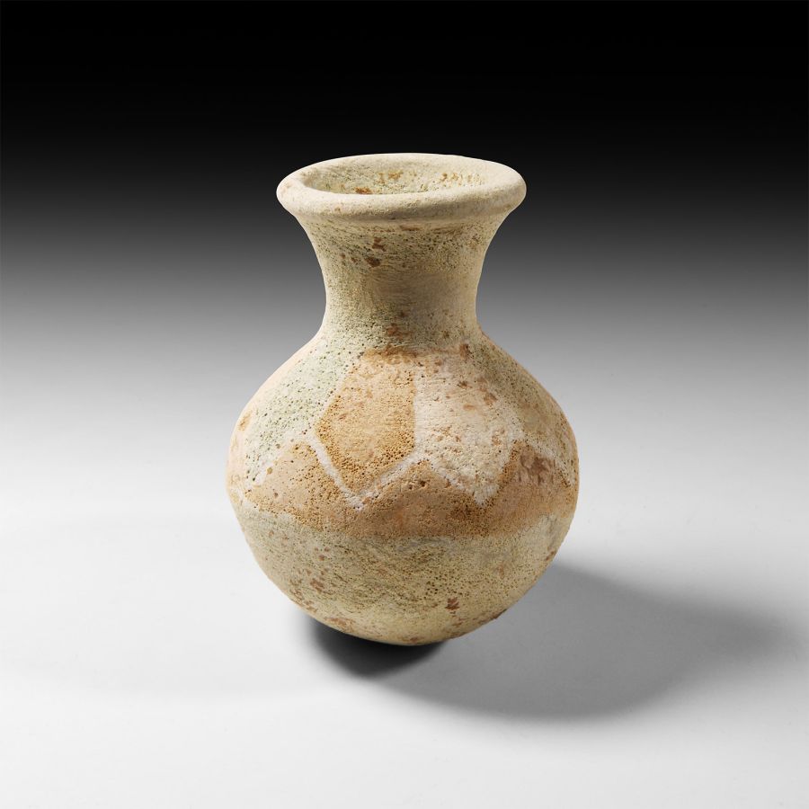 Western Asiatic Ziwiye Faience Vessel