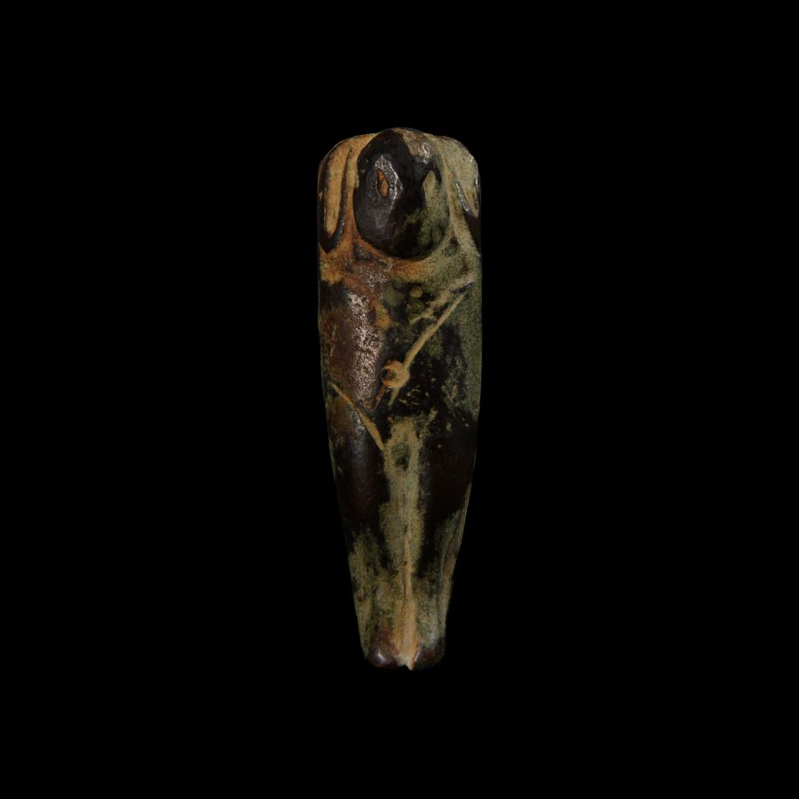 Western Asiatic Bronze Idol with Seal
